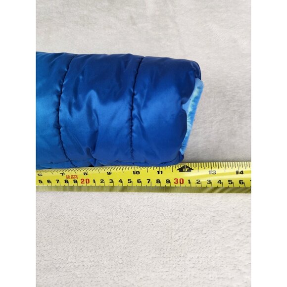 Eddie Bauer Blue Ombre Reversible Puffer Jacker Kids Medium Size 7/8 - Picture 12 of 16